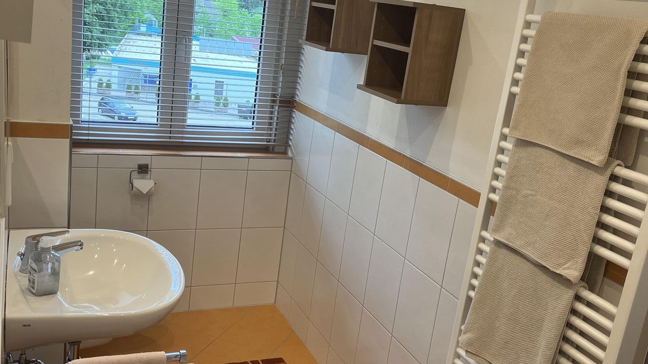 Bad 1 mit Dusche und WC Bad 1 mit Dusche und WC